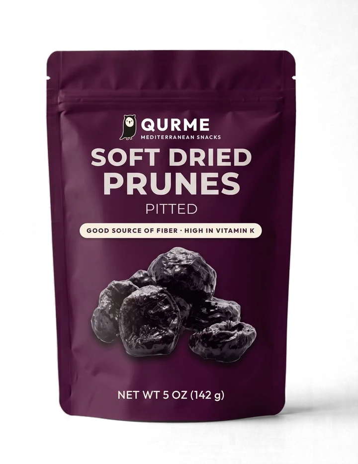 Soft Dried Prunes pouch